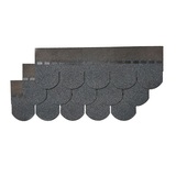 Fish Scale Shingle- Aphalt Tile